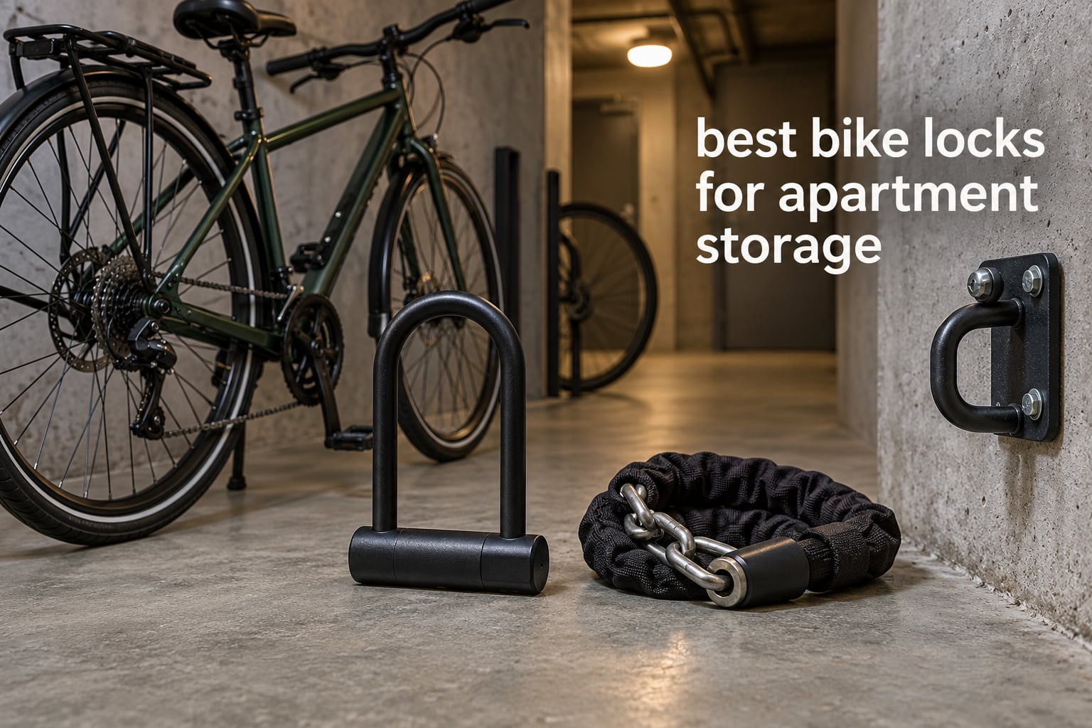 best bike locks for apartment storage