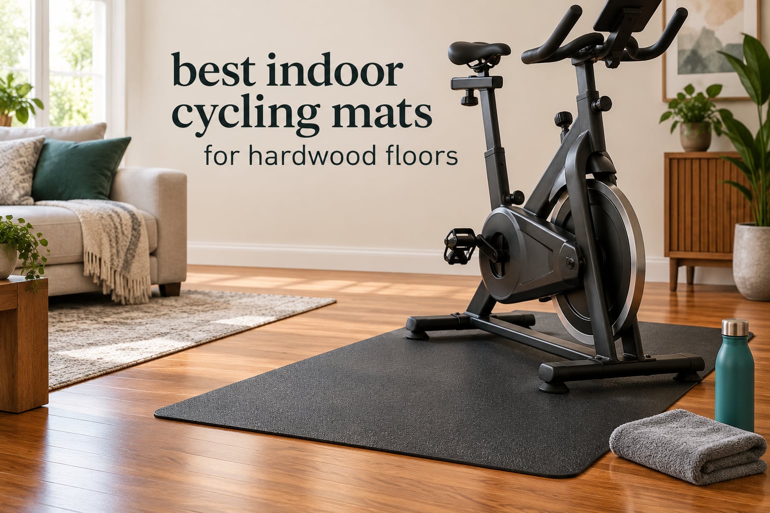 best indoor cycling mats for hardwood floors