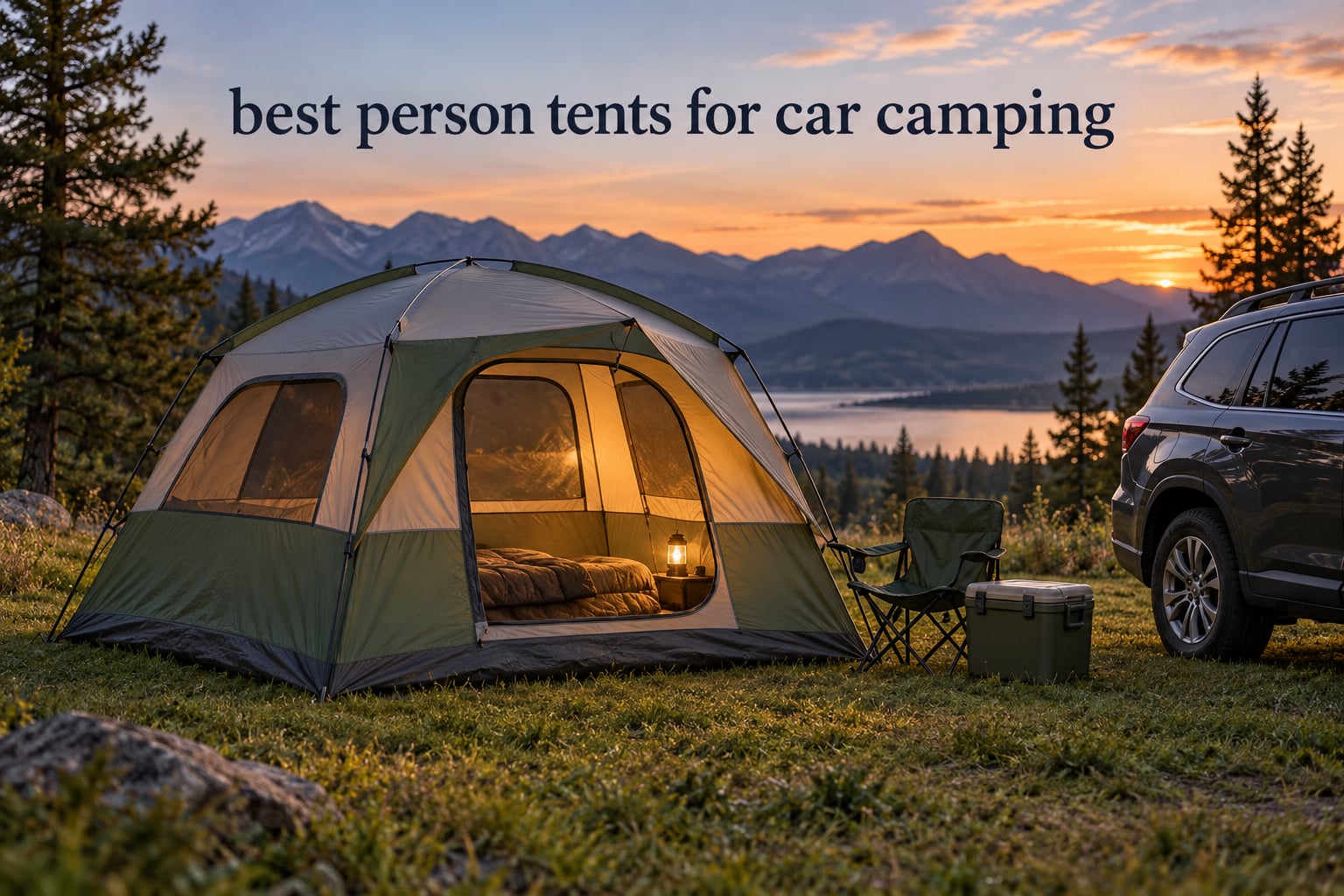best 4 person tents for car camping
